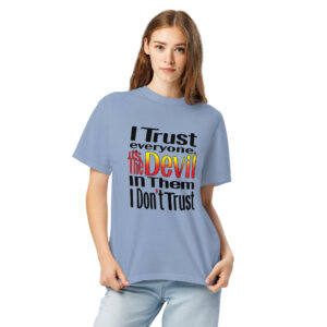 Unisex garment-dyed heavyweight t-shirt