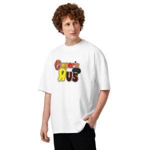 Gingers R US (Lass) Unisex organic oversized high neck t-shirt